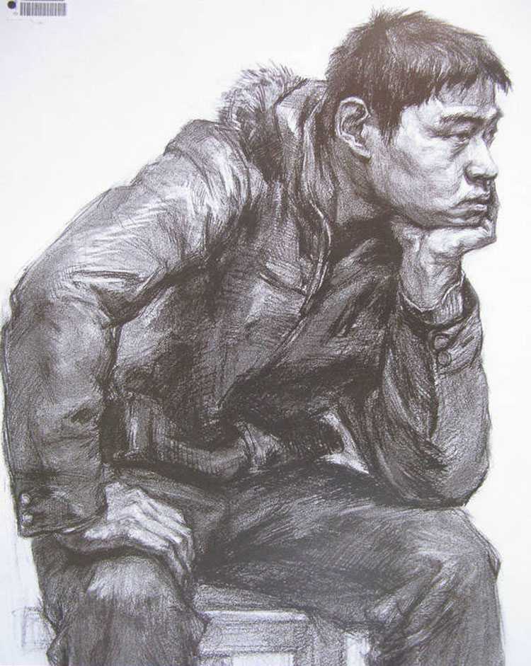 艺考美术专业历年优秀作品赏析 - 艺术社区 - 2010年中央美术学院造型艺术速写考卷33.jpg